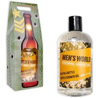 Bade- & Duschgel, Men&#039;s World, 360ml, Duft Oak & Amber von accentra GmbH & Co. KG