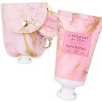 Hand- und Nagelcreme mit Etui, 50ml, Duft Gold Dust Rose von accentra GmbH & Co. KG