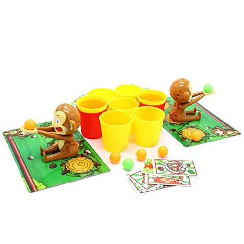 Table Games For Kids - [Monkey] Desktop Games, Children Finger Game Toy For 2 Players, Pädagogisches Spiel Toy Set for Parent-Child Interactive Fun, Tabletop Game Adawd von adawd