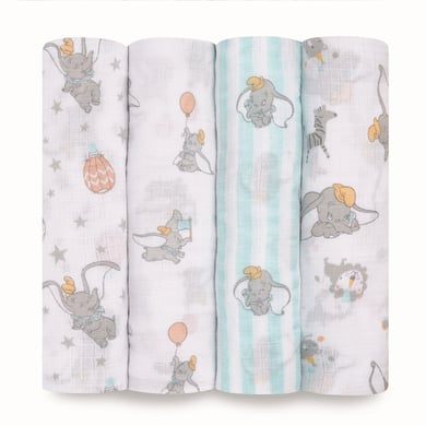 aden® Pucktücher dumbo new heights 4er Pack von aden+anais essential