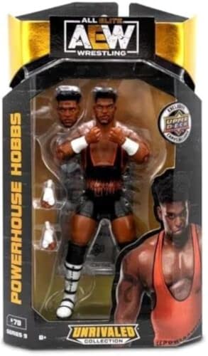 aew Powerhouse Hobbs Unrivaled Collection Series 9 Actionfigur von All Elite Wrestling