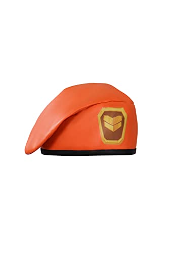 agfosa Brimstone Cosplay Barett Military Cap Agent Army Hut Halloween Anime Prop Orange von agfosa