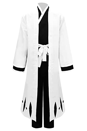 agfosa Aizen Cosplay Anime Outfit Sosuke Aizen Kimono Thousand Year Blood War Kostüm Gotei Uniform M von agfosa