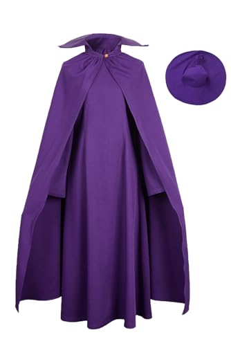 agfosa Berserk Cosplay Schierke Kostüm Hexe Kleid Hut Anime Outfit Umhang für Party Karneval von agfosa