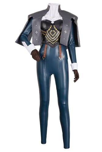 agfosa Metaphor Hulkenberg Cosplay Damen Anime Outfit Kostüm JRPG Spiel Jumpsuit mit Jacke von agfosa