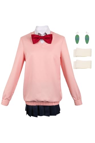 agfosa Momo Ayase Cosplay Dandadan Outfit Anime Japanische Schuluniform Momo Kleid für Karneval von agfosa