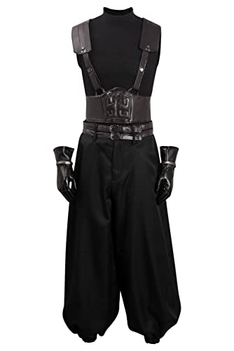 agfosa Zack Fair Cosplay FF7 Outfit Crisis Core Kostüm Zack Anzug Anime Cosplay für Karneval von agfosa