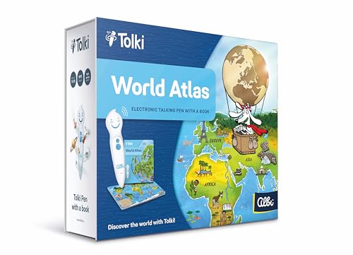 Tolki ALBI Pen + World Atlas - in English von Tolki