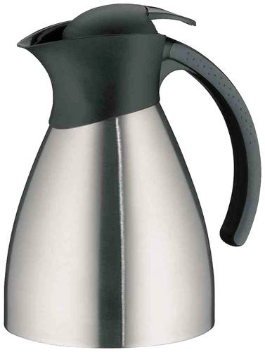 Alfi Bono Thermokanne Edelstahl, Schwarz 1l 787205100 von alfi