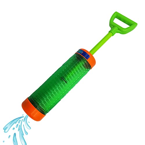 alldoro 60110 - Water Shooter Wasserpistole ca. 30 cm, Wasserspritze Reichweite bis zu 12 Meter, Wasserkanone mit Wassertank, Wasserspritzpistole für Strand, Garten und Freizeit, für Kinder ab 3 Jahre von alldoro