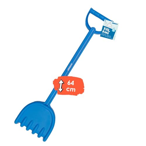 alldoro 60158 XXL Harke, Gartengerät für Kinder für Sandkasten, Strand, aus Kunststoff, 64 cm lang alldoro 60158 XXL Harke, Gartengerät für Kinder für Sandkasten, Strand, aus Kunststoff, 64 cm lang von alldoro