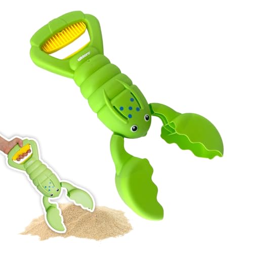 alldoro 60179 Sandgreifer Hummer grün, Robustes eco Sandspielzeug für Kinder, Sandkasten-Krabbe, leicht & einhändig bedienbar, 34 cm alldoro 60179 Sandgreifer Hummer grün, Robustes eco Sandspielzeug für Kinder, Sandkasten-Krabbe, leicht & einhändig bedienbar, 34 cm von alldoro