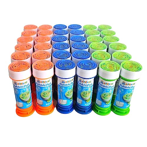 alldoro 60635 Seifenblasen 36er Set, mit Labyrinth im Deckel, Pustestäbchen, für Kinder ab 3 Jahren, bunt, 36 x 55ml alldoro 60635 Seifenblasen 36er Set, mit Labyrinth im Deckel, Pustestäbchen, für Kinder ab 3 Jahren, bunt, 36 x 55ml von alldoro