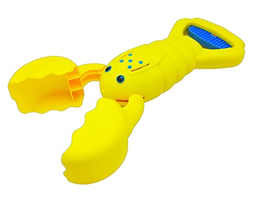 alldoro 63034 Sandspielzeug Handbagger, Sand Snapper, Sandschnapper im Krabben Design, Kinderhandbagger für Strand & Sandkasten, Schaufel für Kinder ab 3 Jahren, Sandbagger gelb alldoro 63034 Sandspielzeug Handbagger, Sand Snapper, Sandschnapper im Krabben Design, Kinderhandbagger für Strand & Sandkasten, Schaufel für Kinder ab 3 Jahren, Sandbagger gelb von alldoro