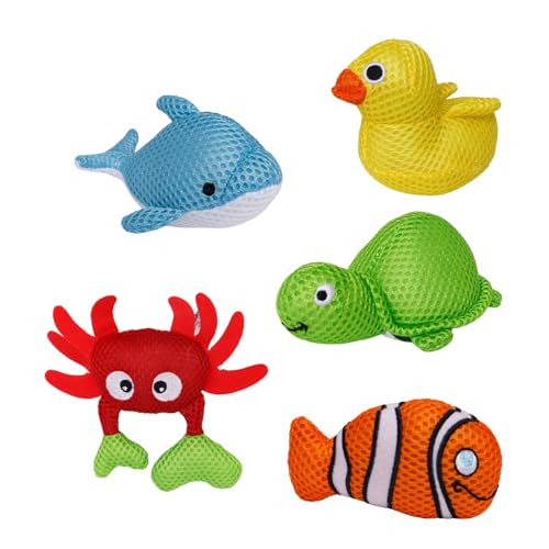 alldoro 68986 Aquanauts 12er Set Badetiere 10-12 cm, schwimmende Spieltiere in 5 Designs, Wasser-Spielzeug für Badespaß in Badewanne & Pool alldoro 68986 Aquanauts 12er Set Badetiere 10-12 cm, schwimmende Spieltiere in 5 Designs, Wasser-Spielzeug für Badespaß in Badewanne & Pool von alldoro