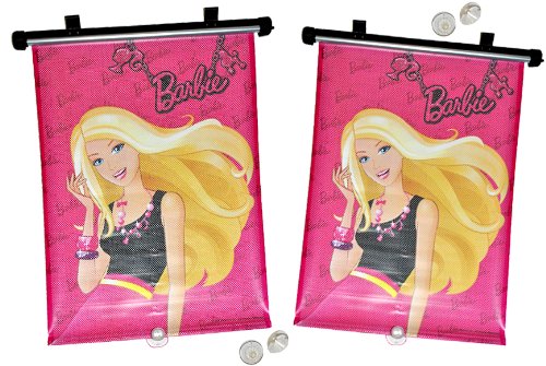 2 TLG. Set Sonnenschutz Barbie für Fenster und Auto - Seitenscheibe Sonnenblende Kinder Mädchen Puppe Sonnenschutzrollo - Sonnenrollo Fensterschutz Rollos 2 TLG. Set Sonnenschutz Barbie für Fenster und Auto - Seitenscheibe Sonnenblende Kinder Mädchen Puppe Sonnenschutzrollo - Sonnenrollo Fensterschutz Rollos von alles-meine.de GmbH