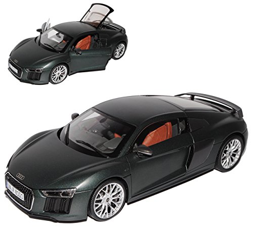 alles-meine.de GmbH A*U*D*I R8 V10 Plus Coupe Camouflage Grün Grau 2. Generation Ab 2015 1/18 Kyosho Modell Auto mit individiuellem Wunschkennzeichen von alles-meine.de GmbH