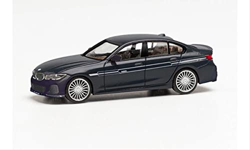 B*M*W 3er G20 Alpina B3 Limousine Schwarz Ab 2019 H0 1/87 Herpa Modell Auto mit individiuellem Wunschkennzeichen von alles-meine.de GmbH