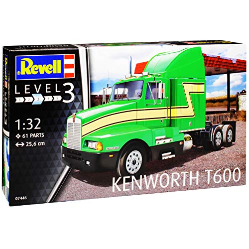 Kenworth T600 Zugfahrzeug LKW USA 07446 Bausatz Kit 1/32 Revell Modell Auto mit individiuellem Wunschkennzeichen von alles-meine.de GmbH