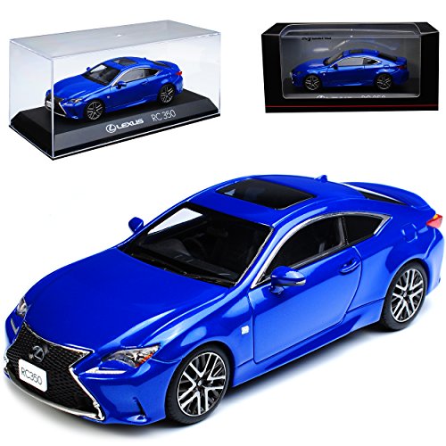 alles-meine.de GmbH Lexu. RC 350 F-Sport Coupe Heat Blau CL Ab 2015 1/43 Kyosho Modell Auto mit individiuellem Wunschkennzeichen von alles-meine.de GmbH