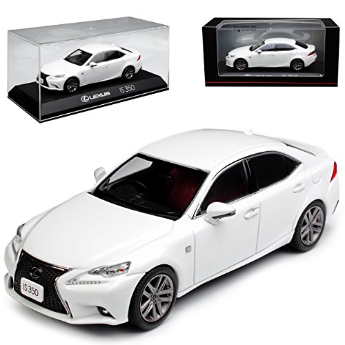 alles-meine.de GmbH Lexu. is XE3 350 F-Sport Limousine Weiss Nova GF 3. Generation Ab 2013 1/43 Kyosho Modell Auto mit individiuellem Wunschkennzeichen von alles-meine.de GmbH