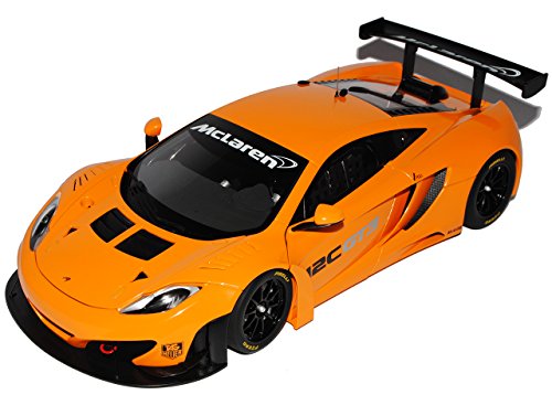 McLaren MP4-12C GT3 Orange Präsentationsmodell 2011 81340 1/18 AutoArt Modell Auto mit individiuellem Wunschkennzeichen von alles-meine.de GmbH