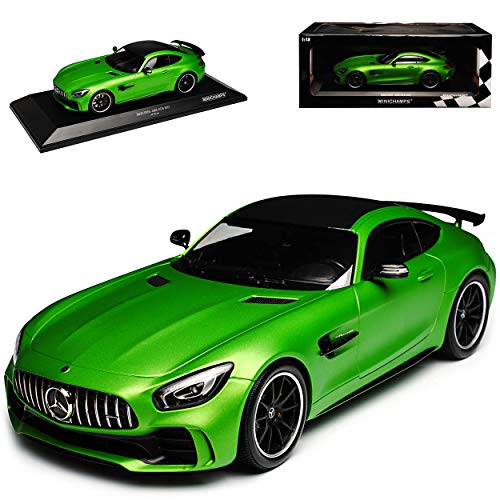 alles-meine.de GmbH Mercedes-Benz AMG GT R Coupe Matt Grün Ab 2014 1/18 Minichamps Modell Auto mit individiuellem Wunschkennzeichen von alles-meine.de GmbH