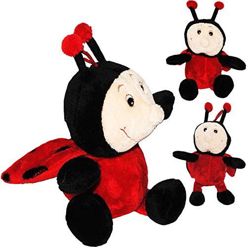 Plüschtier Größenwahl Marienkäfer/Glückskäfer - 16 cm - superweich - Stofftier - Kuscheltier/Plüschkäfer - groß Knuddeltier rote Punkte - Alles Gute -.. Plüschtier Größenwahl Marienkäfer/Glückskäfer - 16 cm - superweich - Stofftier - Kuscheltier/Plüschkäfer - groß Knuddeltier rote Punkte - Alles Gute -.. von alles-meine.de GmbH