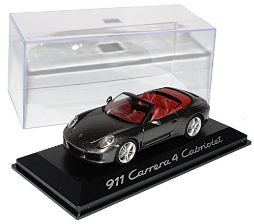 Porsche 911 991 Carrera II 4 Cabrio Grau Modell Ab 2012 Ab Facelift 2015 1/43 Herpa Modell Auto mit individiuellem Wunschkennzeichen Porsche 911 991 Carrera II 4 Cabrio Grau Modell Ab 2012 Ab Facelift 2015 1/43 Herpa Modell Auto mit individiuellem Wunschkennzeichen von alles-meine.de GmbH