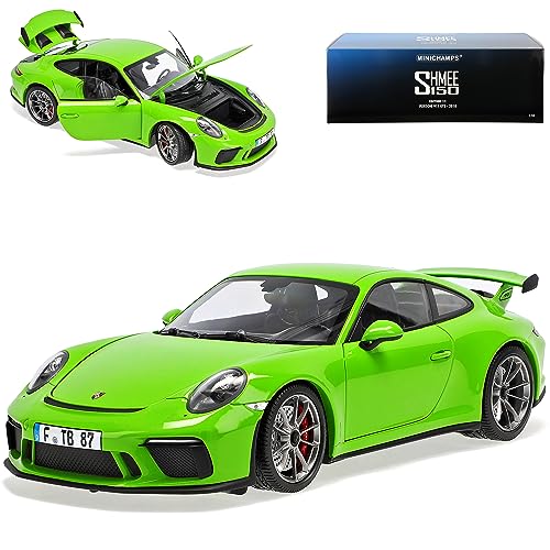 Porsche 911 991 GT3 Coupe Gelb Grün SHMEE 150 2011-2019 1/18 Minichamps Modell Auto mit individiuellem Wunschkennzeichen Porsche 911 991 GT3 Coupe Gelb Grün SHMEE 150 2011-2019 1/18 Minichamps Modell Auto mit individiuellem Wunschkennzeichen von alles-meine.de GmbH
