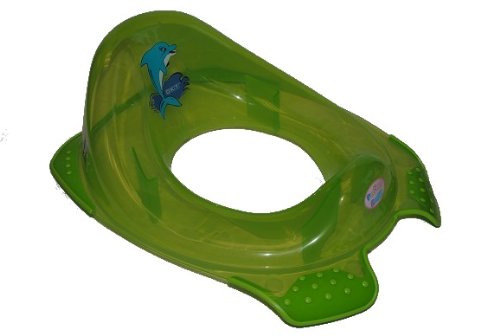 alles-meine.de GmbH Toilettensitz - Delfin Delphin - Tier Toilettentrainer Kinder Klositz WC Sitz Anti grün von alles-meine.de GmbH