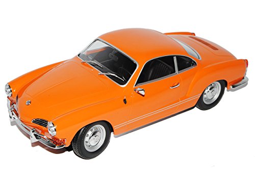 Volkwagen Karmann GHIA Coupe Orange 1970 1/18 Minichamps Modell Auto mit individiuellem Wunschkennzeichen von alles-meine.de GmbH