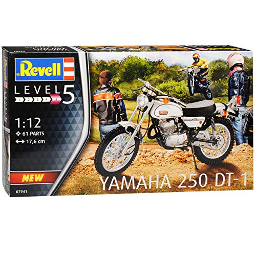 Yamah. 250 DT-1 Motorrad 07941 Bausatz Kit 1/12 Revell Modell Motorrad mit oder ohne individiuellem Wunschkennzeichen von alles-meine.de GmbH