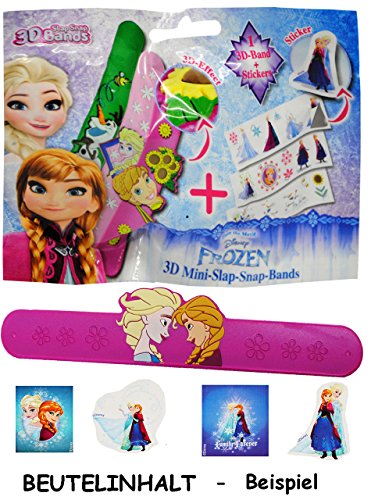 alles-meine.de GmbH 1 Stück: Wundertüte & Überraschungstüte - Frozen - die Eiskönigin - Kinderschmuck - Überraschungspaket OHNE Süßigkeiten - Kinder für Mädchen - Schnapparmb.. von alles-meine.de GmbH