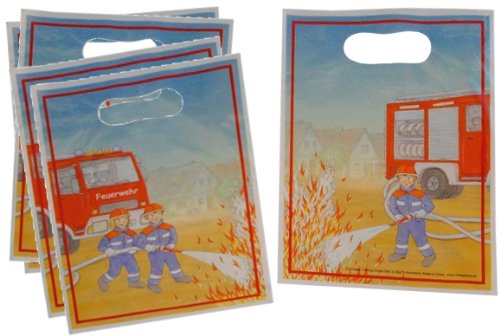 alles-meine.de GmbH 10 STK. Partytüten - Feuerwehr - Auto Geburtstagstüten Folie Mitgebsel Tüten Tasche Jungen Autos Feuerwehrauto Fahrzeug alles-meine.de GmbH 10 STK. Partytüten - Feuerwehr - Auto Geburtstagstüten Folie Mitgebsel Tüten Tasche Jungen Autos Feuerwehrauto Fahrzeug von alles-meine.de GmbH