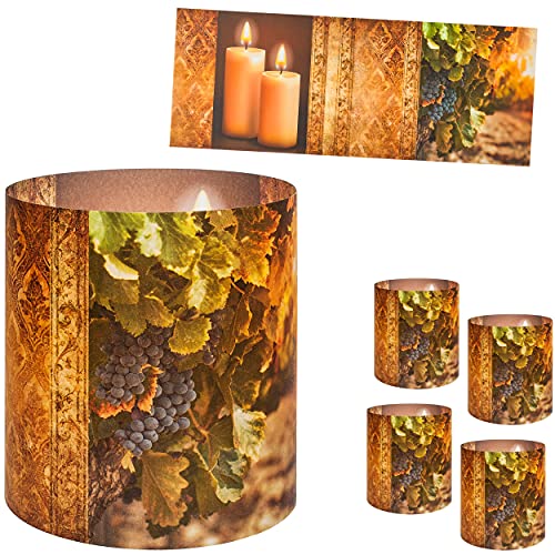 alles-meine.de GmbH 10 Stück - kleine Tischlichter Motiv frei wählbar Kerzen & Weinranken - Herbst 10 cm - Licht - für Teelichter/Batterie LED Lichter & Kerzen - Windlich.. alles-meine.de GmbH 10 Stück - kleine Tischlichter Motiv frei wählbar Kerzen & Weinranken - Herbst 10 cm - Licht - für Teelichter/Batterie LED Lichter & Kerzen - Windlich.. von alles-meine.de GmbH