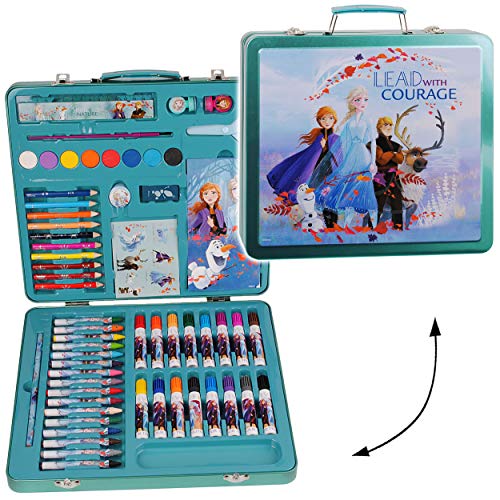 alles-meine.de GmbH 110 TLG. Set__ XXL Stifte-Koffer - die Eiskönigin - Frozen - Metall - Malkoffer mit Stiften + Filzstifte + Sticker + Stempel + Buntstifte + Wasserfarben .. alles-meine.de GmbH 110 TLG. Set__ XXL Stifte-Koffer - die Eiskönigin - Frozen - Metall - Malkoffer mit Stiften + Filzstifte + Sticker + Stempel + Buntstifte + Wasserfarben .. von alles-meine.de GmbH
