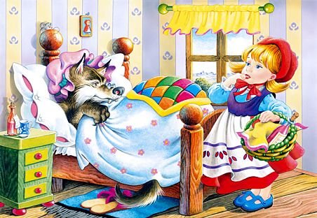 alles-meine.de GmbH 120 Teile - Puzzle Kinderpuzzle/für Kinder - ROTKÄPPCHEN - GEBRÜDER Grimm MÄRCHEN Castorland von alles-meine.de GmbH