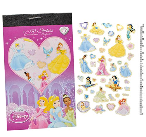 alles-meine.de GmbH 150tlg. XL - Set Sticker/Aufkleber - für Mädchen - Minnie Mouse Pooh Tinkerbell Princess bunt/z.B. für Stickeralbum Stickerblock - Stickerbuch von alles-meine.de GmbH