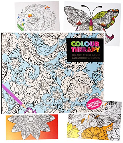 alles-meine.de GmbH 19 TLG. Kasten - Bunststifte Stiftekasten - Colour Therapy/Künstler Qualität - Set - Anti Streß - für Erwachsene & Kinder - zur Entspannung Therapie - E.. von alles-meine.de GmbH