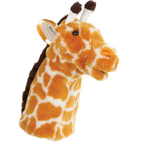 alles-meine.de GmbH 2 Stück Handpuppen - Giraffe/Okapi - Plüsch - 29 cm - Handspielpuppen - Stoffpuppe - Zootier Zootiere/Tiere Afrika Wildtier - superweich - Handpuppen Ka.. von alles-meine.de GmbH