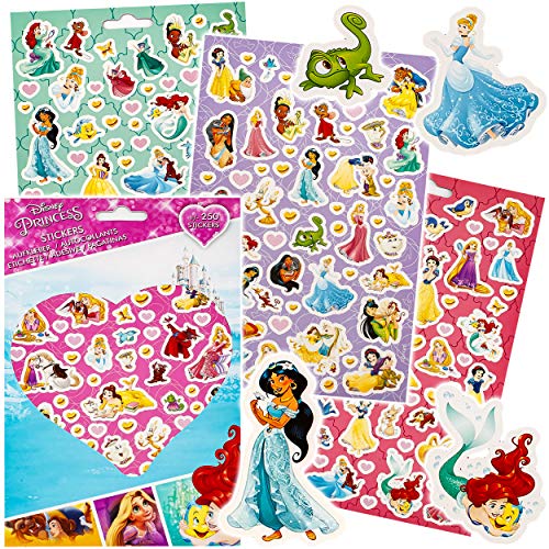 alles-meine.de GmbH 3 * über 250 TLG. XL Set - Aufkleber/Sticker - Princess - Prinzessin - selbstklebend - Stickerblock - für Mädchen & Jungen - Stickerset Kinder - z.B. für .. von alles-meine.de GmbH