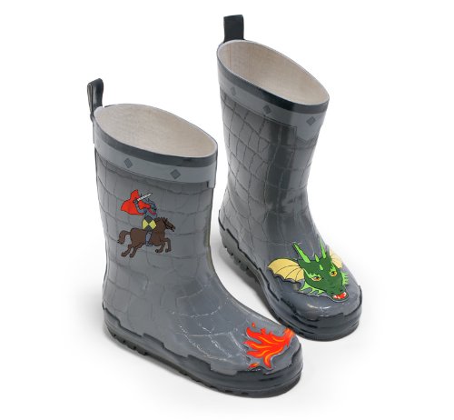 alles-meine.de GmbH 3-D Gummistiefel Naturkautschuk Ritter Gr. 25 Drache grau Junge Jungen Ritterburg Drachen schwarz alles-meine.de GmbH 3-D Gummistiefel Naturkautschuk Ritter Gr. 25 Drache grau Junge Jungen Ritterburg Drachen schwarz von alles-meine.de GmbH