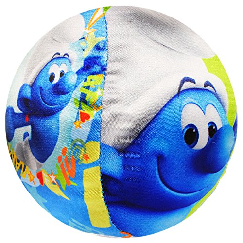 alles-meine.de GmbH 3 Stück kleine weiche - Bunte Softbälle/Stoffbälle - die Schlümpfe/großer Schlumpf - Ø 11 cm - LEICHT - Babyball/Kinderball - Fitnessball Knautsch.. von alles-meine.de GmbH