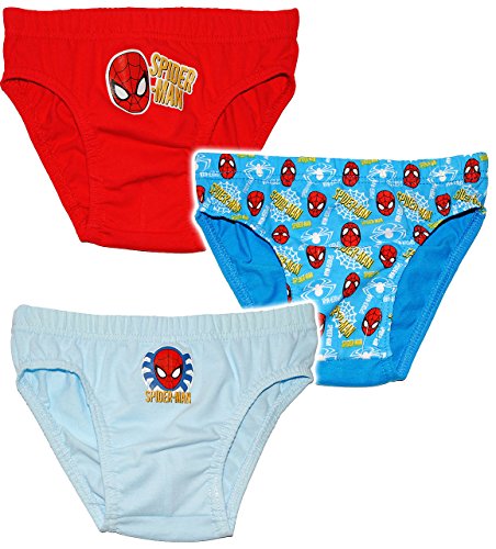 3 TLG. Slip/Unterhosen - Ultimate Spyderman - Größe 4 bis 5 Jahre - Gr. 110 bis 116-100% Baumwolle - für Kinder Pants Unterhosen Unterhose Spyderman .. 3 TLG. Slip/Unterhosen - Ultimate Spyderman - Größe 4 bis 5 Jahre - Gr. 110 bis 116-100% Baumwolle - für Kinder Pants Unterhosen Unterhose Spyderman .. von alles-meine.de GmbH