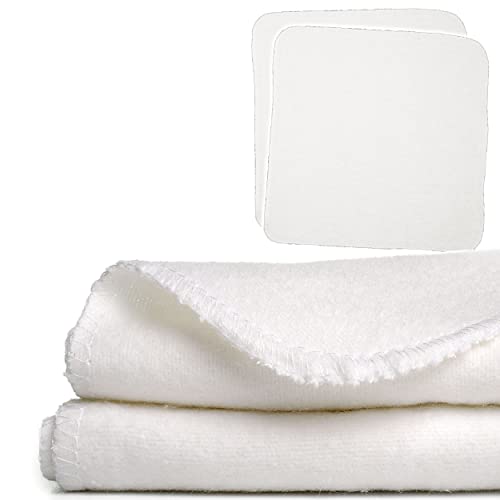 alles-meine.de GmbH 5 Stück - Moltontücher/Stoffwindeln - einfarbig weiß - 80 cm * 80 cm - 100% Baumwolle - Mulltücher/Spucktuch/Waschlappen/Babytuch - Babyspücktücher W.. alles-meine.de GmbH 5 Stück - Moltontücher/Stoffwindeln - einfarbig weiß - 80 cm * 80 cm - 100% Baumwolle - Mulltücher/Spucktuch/Waschlappen/Babytuch - Babyspücktücher W.. von alles-meine.de GmbH