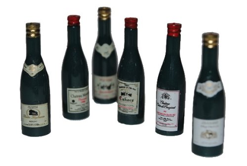 alles-meine.de GmbH 6 Flaschen Miniatur - Flasche Wein Champagner Sekt - Weinflaschen - Getränk Getränke Set Weinflasche für Küche - Puppenstube Küche - Maßstab 1:12 alles-meine.de GmbH 6 Flaschen Miniatur - Flasche Wein Champagner Sekt - Weinflaschen - Getränk Getränke Set Weinflasche für Küche - Puppenstube Küche - Maßstab 1:12 von alles-meine.de GmbH