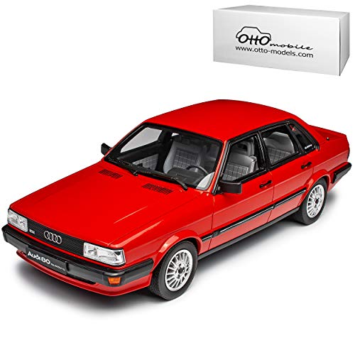 alles-meine.de GmbH A*U*D*I 80 B2 Quattro Limousine Rot 1978-1986 Nr 339 1/18 Otto Modell Auto mit individiuellem Wunschkennzeichen alles-meine.de GmbH A*U*D*I 80 B2 Quattro Limousine Rot 1978-1986 Nr 339 1/18 Otto Modell Auto mit individiuellem Wunschkennzeichen von alles-meine.de GmbH