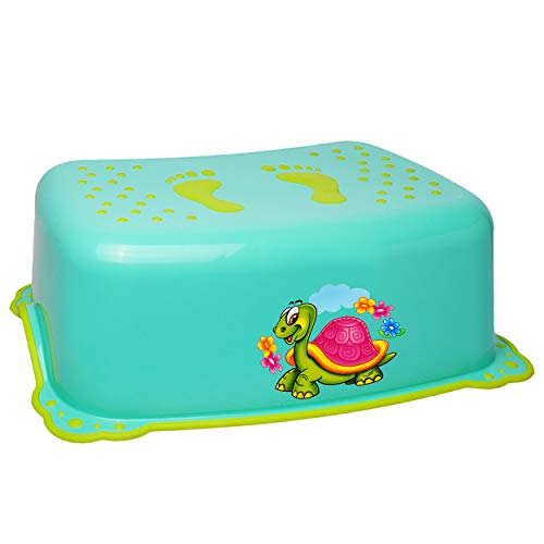 alles-meine.de GmbH Anti RUTSCH - Trittschemel/Tritthocker/Kindersitz - türkis - blau - Mint Tiere - Schildkröte & Blumen Bieco - Tritt - Kinderschemel & Kindertritt - bi.. alles-meine.de GmbH Anti RUTSCH - Trittschemel/Tritthocker/Kindersitz - türkis - blau - Mint Tiere - Schildkröte & Blumen Bieco - Tritt - Kinderschemel & Kindertritt - bi.. von alles-meine.de GmbH