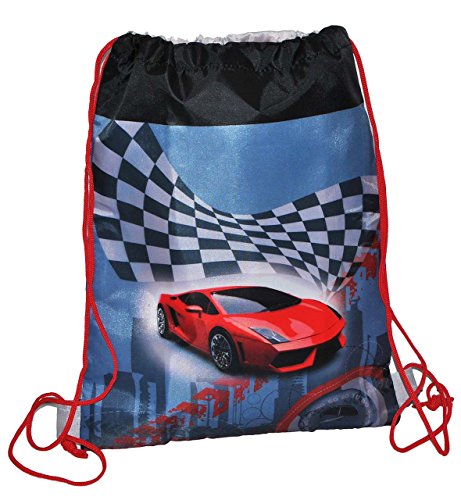 alles-meine.de GmbH Auto Sportwagen - Sportbeutel - Turnbeutel - Schuhbeutel - wasserabweisend abwischbar für Kinder/Schulbeutel Kindergarten Jungen Rennwagen Gymnastikbeutel S.. alles-meine.de GmbH Auto Sportwagen - Sportbeutel - Turnbeutel - Schuhbeutel - wasserabweisend abwischbar für Kinder/Schulbeutel Kindergarten Jungen Rennwagen Gymnastikbeutel S.. von alles-meine.de GmbH